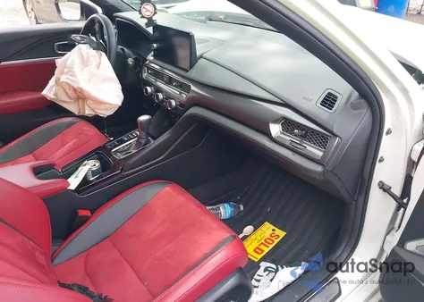 2024 Acura Integra A-Spec Technology z USA, uszkodzony, nr VIN 19UDE4H61RA012072